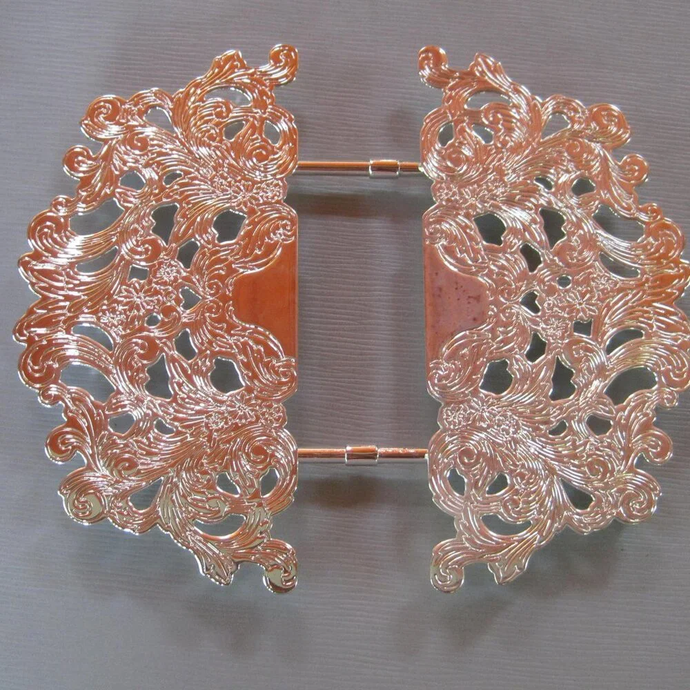 New Timeless Treasures Silver Plated Expandable Trivet